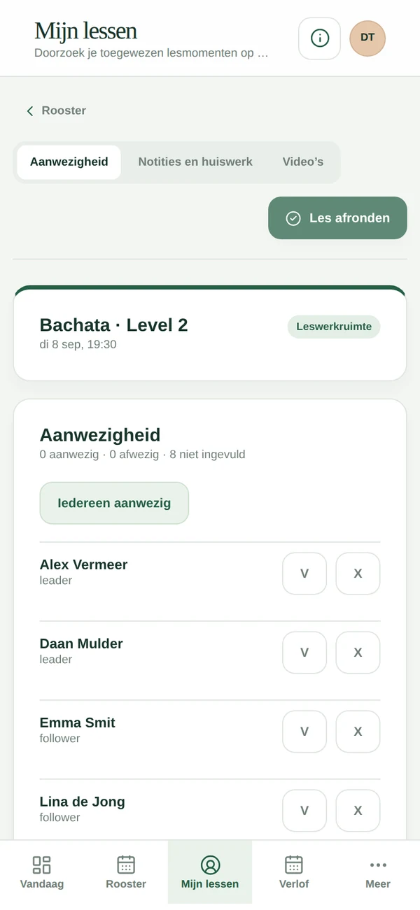 Teacher in Nevai App